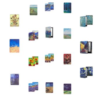 CAWA Slim Smart Case/Cover for Kindle 6" (Gen 10, 2019) - Paintings Collection