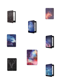 CAWA Slim Smart Case/Cover for Kindle 6" (Gen 10, 2019) - Stars and Galaxies