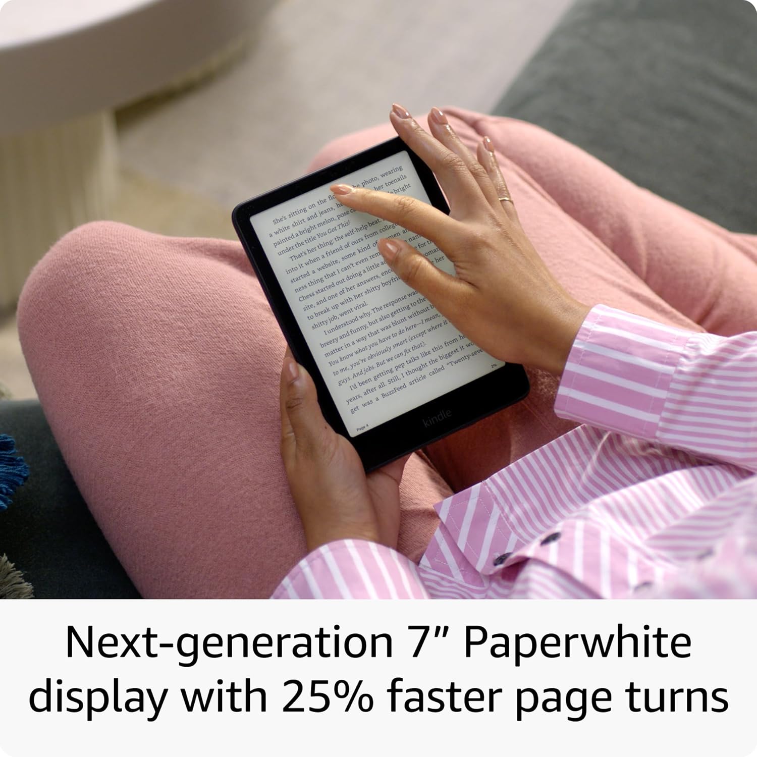 Kindle Paperwhite Gen 12 (2024) Bundle - Certified Refurbished - Image 2