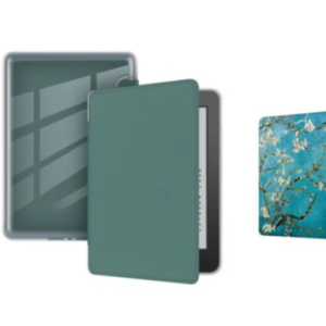 CAWA Clear Cover w/ Changeable Front Compatible with Kindle Paperwhite 12th