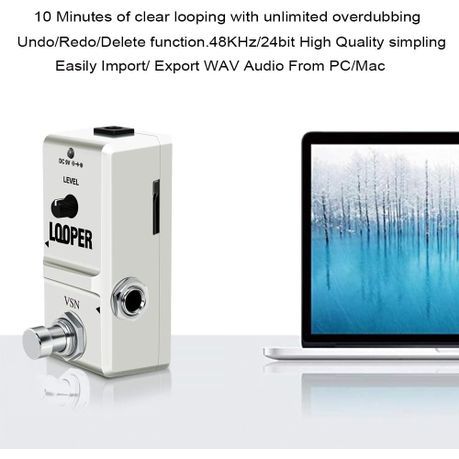 VSN Looper Pedal with 1GB Memory Card - Image 3