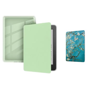 CAWA ClearBack Cover with Interchangeable Front Compatible with Kindle 11th