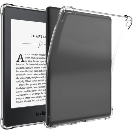 CAWA Transparent Back Cover Compatible with Kindle Paperwhite 6" (Gen 7 - 2015)