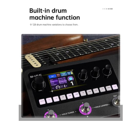 M-VAVE MK-20 Guitar/Bass Multi-FX Pedal - Image 3
