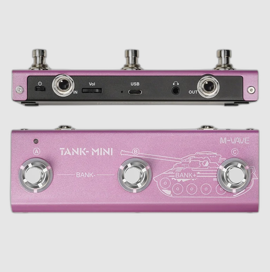 M-VAVE Tank Mini Multi-Effects Pedal - Image 2