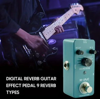 M-VAVE Dig Reverb Digital Reverb Guitar Effect Pedal - Image 2