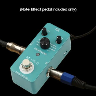M-VAVE Dig Reverb Digital Reverb Guitar Effect Pedal - Image 5
