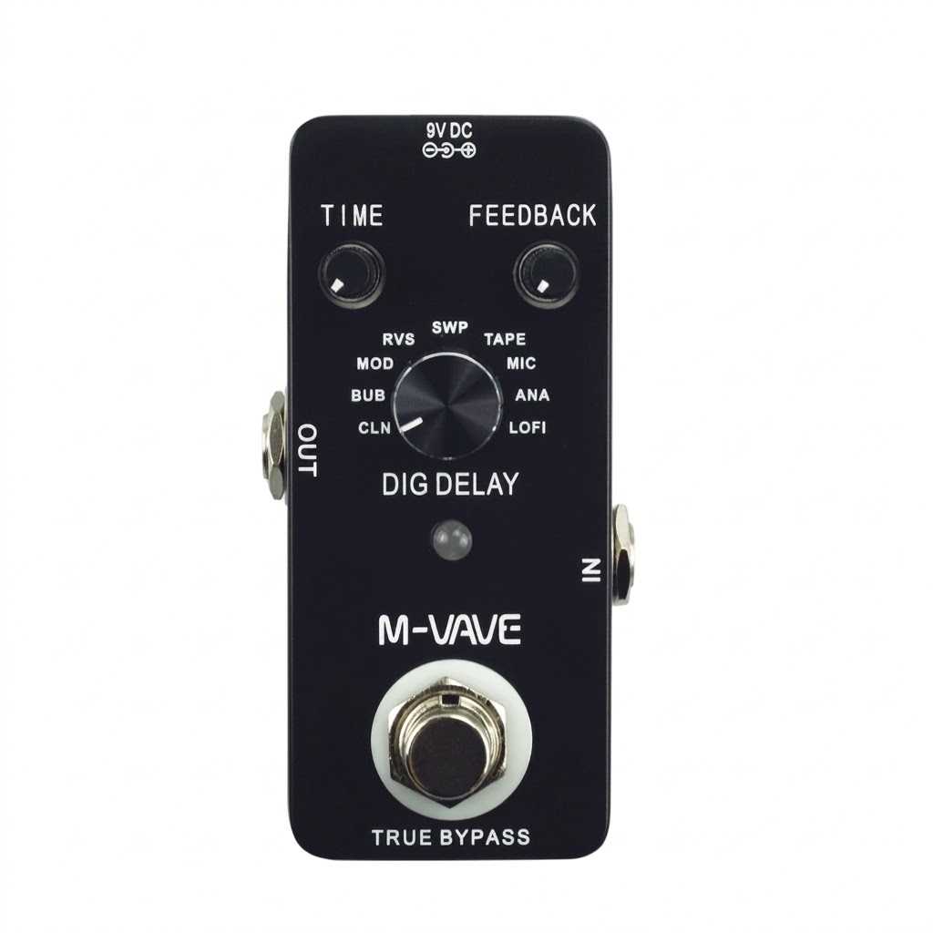 M-VAVE Digital Delay Pedal