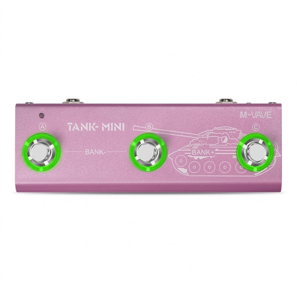 M-VAVE Tank Mini Multi-Effects Pedal