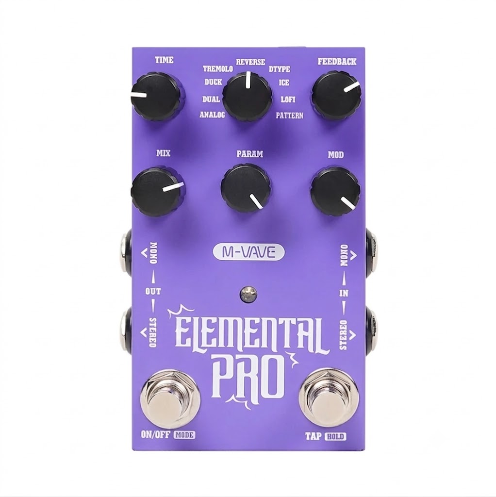 M-VAVE ELEMENTAL PRO Effect Pedal